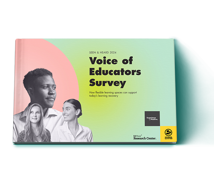 2024 Voice of Educators Survey. How flexible learning spaces can support learning recovery